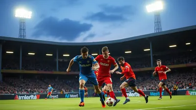 Matt Gray, mid-30s, short dark hair, intense expression, standing on the sideline of a rainy pre-season friendly, wearing...